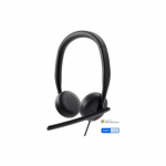 Dell | Headset | WH3024 | Built-in microphone | USB-C, USB-A | Black 520-BBDH