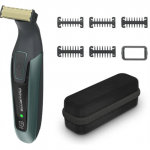 Rowenta Beard Trimmer | TN6044E0 | Cordless | Number of length steps 6 | Wet & Dry | Black/Green