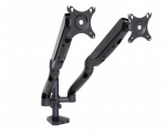 ART Desk holder for 2 LED/LCD monitors 10-32" L-18GD ART 9KG 2xUSB3.0