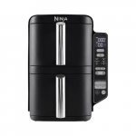 Ninja SL300EU fryer Double 7.6 L Stand-alone 2470 W Low fat fryer Black