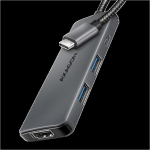 AXAGON HMC-5H8K USB 5Gbps Hub Dock, 2x USB-A, USB-C, HDMI 8K/30Hz, PD 100W