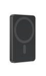 Gembird PowerBank wireless, magnetic 5000mAh 15W black