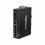 TRENDnet TI-PG62 6-Port Gigabit Switch PoE+ DIN-Rail Industrial