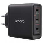 N Lenovo Multi-Port USB-C 100W GaN-Ladeger&auml;t/ Netzteil Schwarz inkl. USB-C Kabel (1,8m)