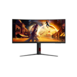 AOC | CU34G4Z | 34 " | Fast VA | WQHD | 21:9 | 240 Hz | 1 ms | 3440 x 1440 pixels | 450 cd/m&sup2; | HDMI ports quantity 2 | Black