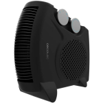 Cecotec ReadyWarm 2000 Max Dual Black | Fan heater | 2000 W | Number of power levels 3 | Suitable for rooms up to 20 m&sup2; | Black