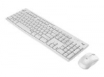Logitech MK295 Silent - Keyboard and mouse set - wireless - 2.4 GHz - Pan Nordic - off white