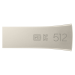 STICK 512GB Samsung BAR Plus Champagne Silver USB 3.1 retail