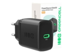 GREEN CELL PowerSource Solo30 Wall Charger 30W 1x USB-C PD black