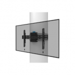 Neomounts Pillar Mount | WL30S-910BL16 | Level adjustment | 40-75 " | Maximum weight (capacity) 50 kg | Black WL30S-910BL16