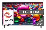 LG 43UA74003LB TV 109.2 cm (43") 4K Ultra HD Smart TV Wi-Fi Black