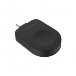 Fixed USB-C Charging Adapter for Apple Watch compatible with Powerstation Uni, Black