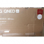 Renew. | LG 43QNED80A3A | 43 | Smart TV | webOS 25 | UHD | Black | DAMAGED PACKAGING