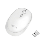 Logilink Maus Funk & Bluetooth,2.4GHz,800/1200/1600dpi,wei&szlig;