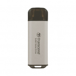 TRANSCEND ESD300S 512GB External SSD USB 10Gbps Type C Silver