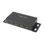 LogiLink UA0141A USB 2.0 HUB 4-Port 4xUSB 2.0 montierbar