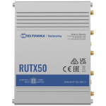 Teltonika | INDUSTRIAL 5G ROUTER | RUTX50 | 802.11ac | 867 Mbit/s | 10/100/1000 Mbps Mbit/s | Ethernet LAN (RJ-45) ports 5 | Mesh Support Yes | MU-MiMO Yes | 5G | Antenna type Internal