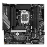 GIGABYTE B760M GAMING X DDR4 GEN5 Motherboard - Supports 14th Gen. Intel Core CPUs, 8+1+1 phases VRM, up to 3200MHz DDR4, 2xPCIe 4.0 M.2, 2.5 GbE LAN, USB 3.2 Gen 1