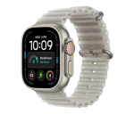 Apple Smartwatch Watch Ultra 4 GPS + Cellular 49mm Natural Titanium Case with Translucent Grey Ocean Band