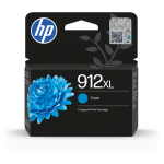 HP 912XL High Yield Cyan Original Ink Cartridge Cyan 8,5ml 700Seiten 21424423