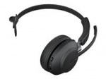 JABRA Evolve2 65 MS Mono Headset on-ear convertible Bluetooth wireless USB-C noise isolating black Certified for Microsoft Teams