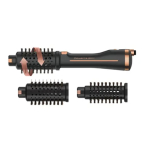 Rowenta Hair brush | Ultimate Experience Virtuose CF9625F0 | Ion conditioning | 750 W | Black