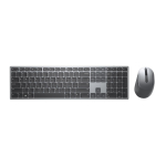 DELL KM7321W keyboard RF Wireless + Bluetooth QWERTY US International Grey, Titanium