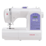 Singer | Sewing Machine | Starlet 6680 | Number of stitches 80 | Number of buttonholes 6 | White