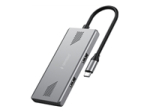 GEMBIRD 4-port A + C USB 3.2 Gen 2 Type-C hub