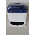 Renew. Ecovacs DEEBOT mini Vacuum cleaner, Robot, Wet&Dry, ZeroTangle Technology, Agile Navigation, White/Blue + Auto-empty station | Ecovacs Robotic Vacuum Cleaner | DEEBOT mini BLUE | Wet&Dry | Li-ion | 3200 mAh | Dust capacity 1.8 L | 8000 Pa |