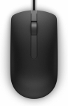 Dell MS116 - Mouse - optical - 2 buttons - wired - USB - black