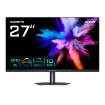 GIGABYTE GO27Q24 27&rdquo; OLED 2K QHD Gaming Monitor - 2560 x 1440, 240Hz, 0.03ms, 400 cd/m&sup2;, FreeSync Premium Pro, HDMI 2.0, Displayport 1.4