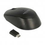 Optische 3-Tasten Mini Maus USB Type-C&trade; 2,4 GHz kabellos