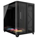 Midi Corsair Air 5400 LX-R RGB iCUE LINK Schwarz ATX Gaming Geh&auml;use