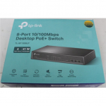 Renew. TP-Link TL-SF1008LP Switch Unmanaged, Desktop, 8x10/100Mbps ports, 4xPoE ports, PSU external, Steel case | Renew. Switch | TL-SF1008LP | Unmanaged | Desktop | 10/100 Mbps (RJ-45) ports quantity 8 | Power over Ethernet (PoE) ports quantity 4