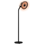 Cecotec ReadyWarm 21000 Carbon Focus | Infrared Heater | 2100 W | Number of power levels 3 | Suitable for rooms up to 20 m&sup2; | Black | IP24