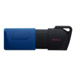 Kingston | USB 3.2 Flash Drive | DataTraveler Exodia M | 64 GB | USB Type-A | Black/Blue