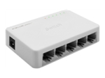 QOLTEC 52247 Network SWITCH 5 x RJ45 port 1000Mbps Fast Ethernet LAN