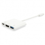 Equip Dock USB-C->HDMI.USB3.0.60WPD 15cm si