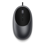 Satechi C1 USB-C Maus, Space Grau, Kabelgebunden, ST-AWUCMM