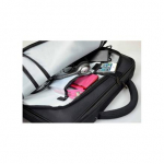 PORT DESIGNS | Courchevel | Fits up to size 15.6 " | Messenger - Briefcase | Shoulder strap | Black 160512