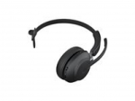 JABRA Evolve2 65 MS Mono Headset on-ear convertible Bluetooth wireless USB-A noise isolating black Certified for Microsoft Teams