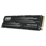 Klevv Cras C910G - SSD - encrypted - 2 TB - internal - M.2 2280 - PCIe 4.0 x4 (NVMe) - 256-bit AES - integrated heatsink - 5000 MBps (read) / 4800 MBps (write)