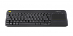 LOGITECH Wireless Touch Keyboard k400 plus black DE Layout