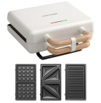 Concept 3-in-1 Sandwich Maker 800W White Concept SV3090