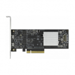 PCI Express x8 Karte zu 2 x extern SuperSpeed USB 20 Gbps (USB 3.2 Gen 2x2) USB Type-C&trade; Buchse - Low Profile Formfaktor
