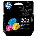 HP 305 Tri-color Original Ink Cartridge