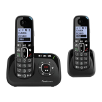 amplicomms BigTel 1582 schwarz Grosstastentelefon