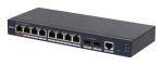 Switch|DAHUA|S4210-8GT-110|Switch type Managed|Switch layer L2|Form factor Desktop/Wall-Mounting|8xRJ-45 ports|RJ-45 Ports Type Gigabit Ethernet (10/100/1000)|2xFiber uplink ports quantity|Power over Ethernet (PoE) Yes|8xPower over Ethernet (PoE) ports