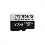 CARD microSD Card 256GB Transcend SDXC USD350V w/adapter